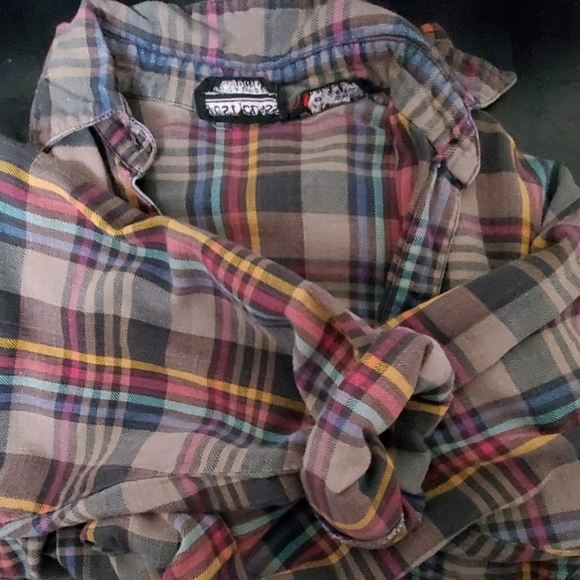 Plaid top - Picture 3 of 3